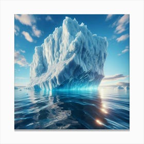 Iceberg Stock Videos & Royalty-Free Footage Canvas Print