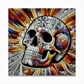 Death has an Aftertaste Canvas Print