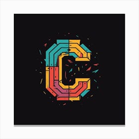 Letter C Canvas Print