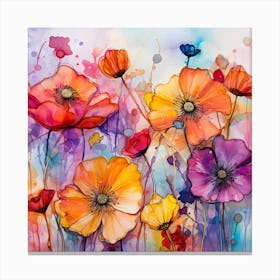 Poppies 23 Canvas Print