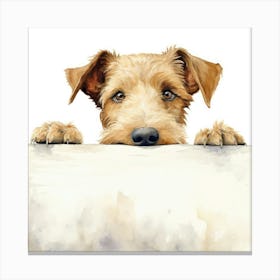 Terrier Dog Canvas Print