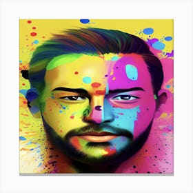 Portrait Of A Man 2 Canvas Print