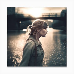 AI Taylor Swift 3 Canvas Print