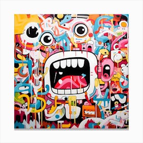 'Stupid' Canvas Print