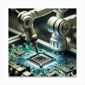 Cpu Canvas Print