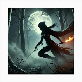 Zoya Nightshade Shadow Tactics Canvas Print