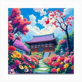 Japanese Garden 6 Canvas Print