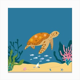 Sea Turtle 1 Canvas Print