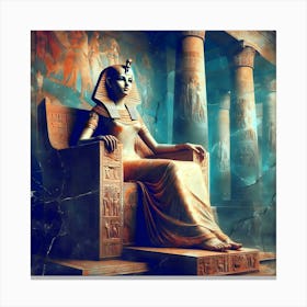 Cleopatra Portrait Artwork 118 Canvas Print