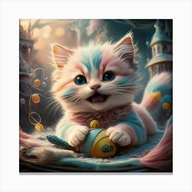 Kitty Cat Canvas Print