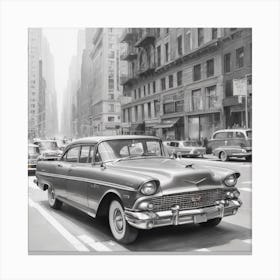 Chevrolet Bel Air Canvas Print