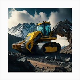 Buldozer Mountain (12) Canvas Print