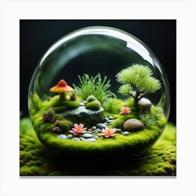 Terrarium 3 Canvas Print