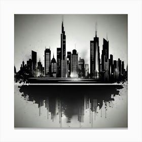 Cityscape 9 Canvas Print