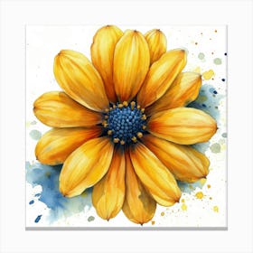 Yellow Daisy 2 Canvas Print