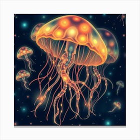 Jellyfish 13 Canvas Print