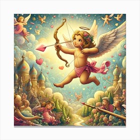 Cupid Canvas Print