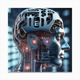 Artificial Intelligence 76 Canvas Print