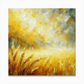 Golden Wheat Field 2 Canvas Print