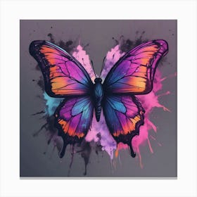 Butterfly Painting 294 Canvas Print