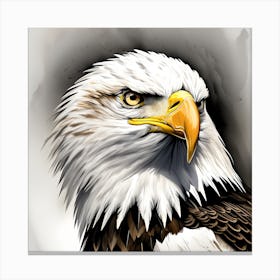 Stately Eagle 1 Canvas Print