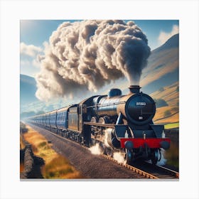 Steam Train 1 Canvas Print