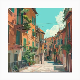 Street Art Canvas Print