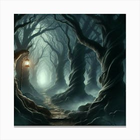 Dark Forest 1 Canvas Print