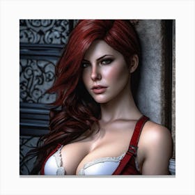 Claire Redfield Canvas Print