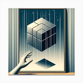 Cube Canvas Print