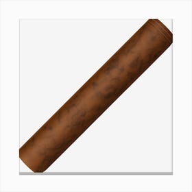 Brown Cigar 1 Canvas Print