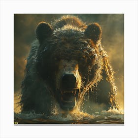 Grizzly Bear 2 Canvas Print