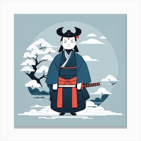 Samurai 1 Canvas Print