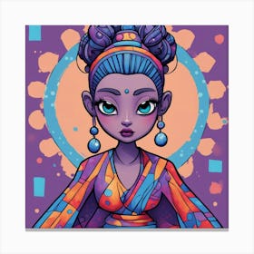 Asian Girl 14 Canvas Print