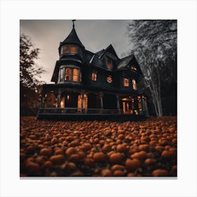 Haunted House 9 Canvas Print