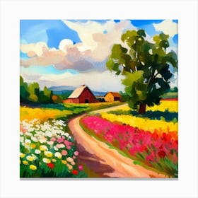 Country Road 2 Canvas Print