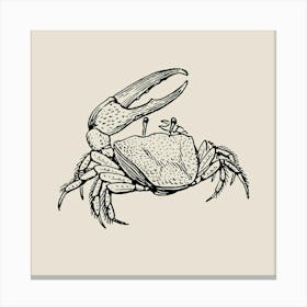 Crab Canvas Print