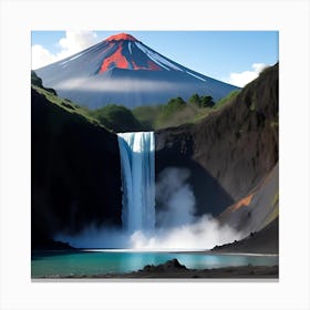 Fiji Waterfall Canvas Print