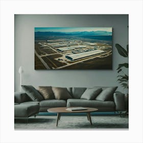 Tesla Factory Canvas Print