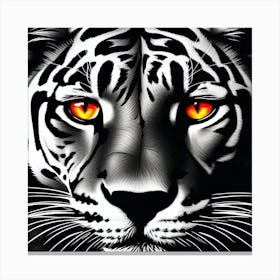 White Tiger Canvas Print