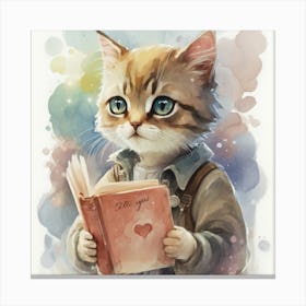 Kitty Cat 2 Canvas Print