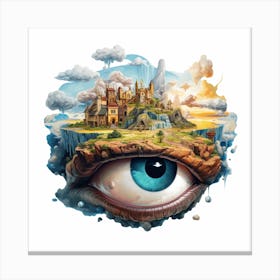 Eye Of The World 4 Canvas Print