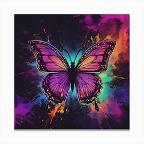 Butterfly Painting 337 Canvas Print