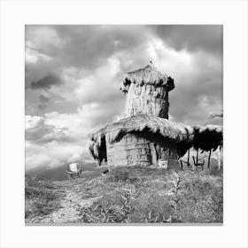 Hut On The Hill Canvas Print