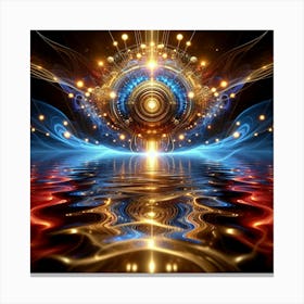 Psychedelic Art 25 Canvas Print