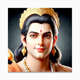 Lord Rama 1 Canvas Print