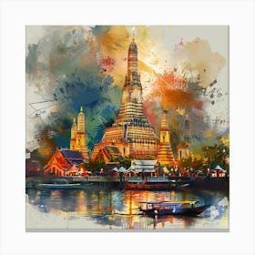 Thailand - Thailand Painting Canvas Print