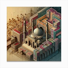 Islamic Architecture Canvas Print