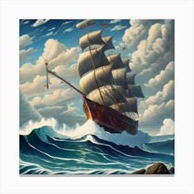 Sailing Ship Canvas Print