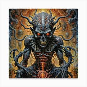 Demons And Demons Canvas Print